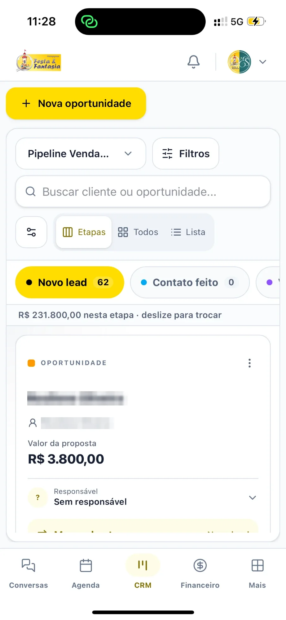 CRM do app
